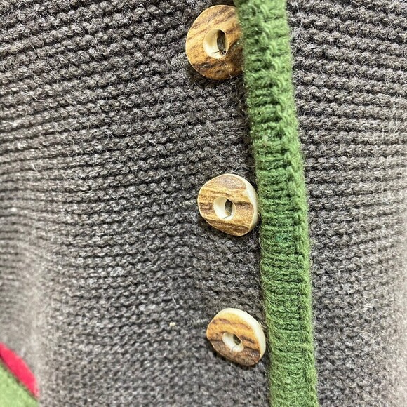 Steffner Country Button Front Wool Sweater Cardigan Size 34 Small - Picture 4 of 9